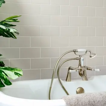 Rico Cream Matt Flat Metro Wall Tiles 200x100