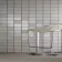 Prismatics Grey Gloss Ceramic Wall Tiles