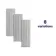 Indulgence White Carrara Marble Effect Reeded Decor Wall Tiles