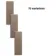 Bohemian Mink Taupe Brick Effect Gloss Porcelain Wall Tile