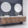 Linear Navy Gloss Brick Shape Wall Tiles 300x100