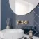 Linear Navy Gloss Brick Shape Wall Tiles 300x100