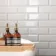 Ceramic Gloss Light Grey Metro Tiles
