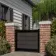 LuxeLine® Dark Grey Garden Gate 750x900mm - Standard Handle