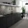 Chatham Dark Grey Matt Brick Wall and Floor Tiles