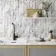 Indulgence White Calacatta Viola Marble Effect Reeded Decor Wall Tiles