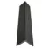 LuxeLine® Dark Grey Textured Composite Cladding Edging Corner Trim - 2500mm