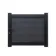 LuxeLine® Black Garden Gate 750x900mm - Standard Handle