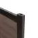LuxeLine® Walnut Garden Gate 750x900mm - Standard Handle