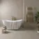 Shallows Beige Matt Limestone Effect Reeded Decor Wall Tiles