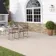 Ambleside Beige Stone Effect Matt Porcelain Paving Slabs