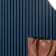 Trepanel® Texture Denim Blue Herringbone Acoustic Wood & Felt Slat Panels
