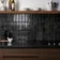 Bohemian Charcoal Black Brick Effect Gloss Porcelain Wall Tile