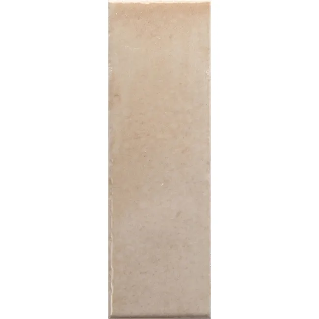 Bohemian Peach Sand Brick Effect Gloss Porcelain Wall Tile