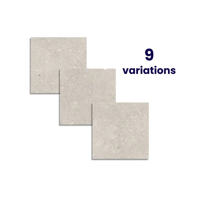 Stoneart Grey Stone Effect Matt Porcelain Outdoor Slab Tile