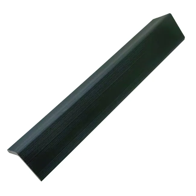 LuxeLine® Black Textured Composite Cladding Edging Corner Trim - 2500mm