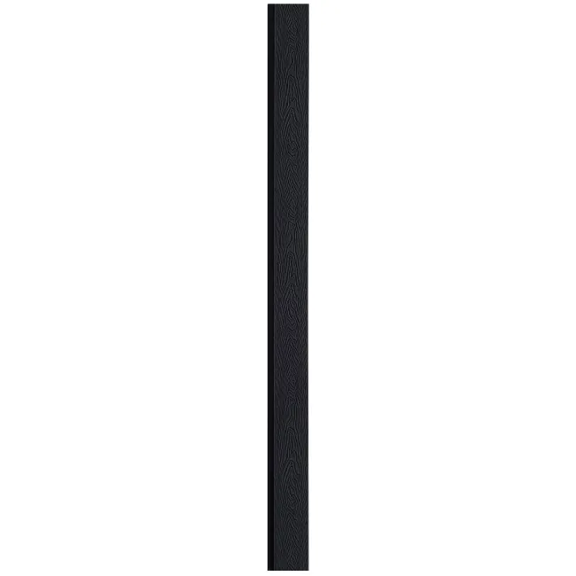 LuxeLine® Black Embossed Shiplap Composite Wall Cladding - 2900mm