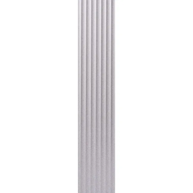 Trepanel Aqua 3D® Waterproof Grey Stone Effect Fluted Wall Panel 3 Pack (Covers 1.80 SQM)