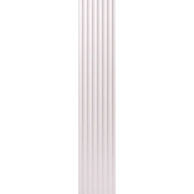 Trepanel Aqua 3D® Waterproof Ivory Stone Effect Fluted Wall Panel 3 Pack (Covers 1.80 SQM)