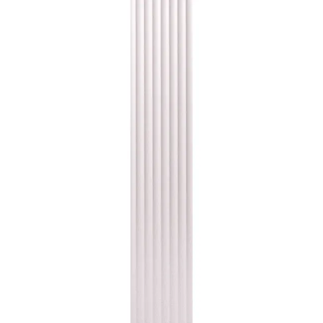 Trepanel Aqua 3D® Waterproof Ivory Stone Effect Fluted Wall Panel 3 Pack (Covers 1.80 SQM)