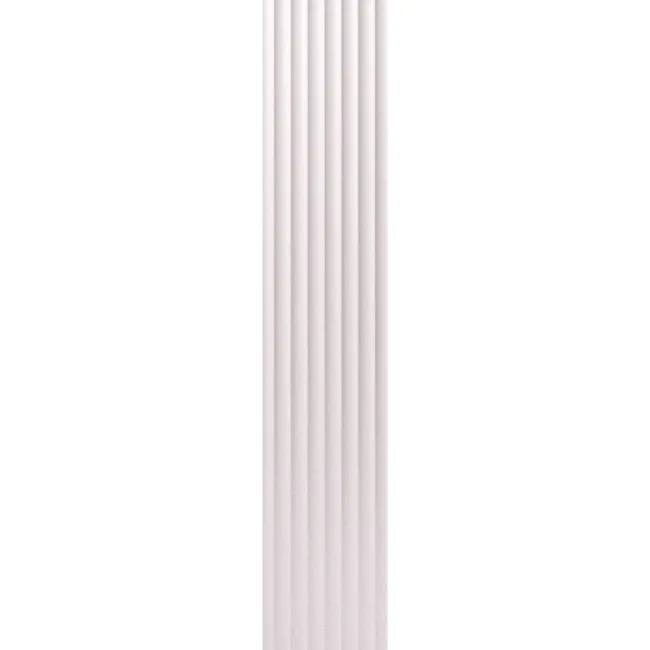 Trepanel Aqua 3D® Waterproof Ivory Stone Effect Fluted Wall Panel 3 Pack (Covers 1.80 SQM)