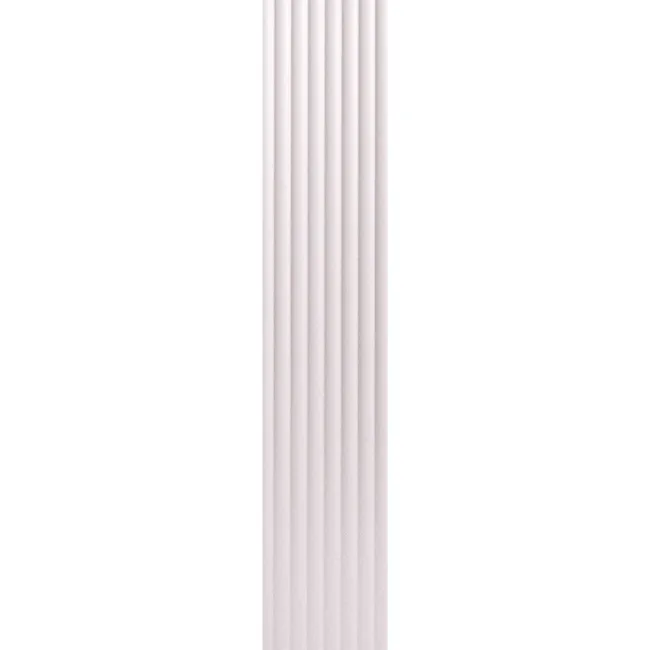 Trepanel Aqua 3D® Waterproof Ivory Stone Effect Fluted Wall Panel 3 Pack (Covers 1.80 SQM)