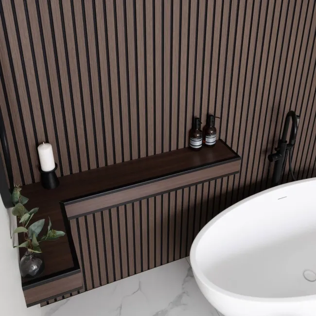 Trepanel Style® Aluminium External Joint Black 11mm