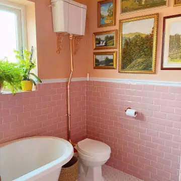Covent Ceramic Garden Gloss Pink Metro Tiles