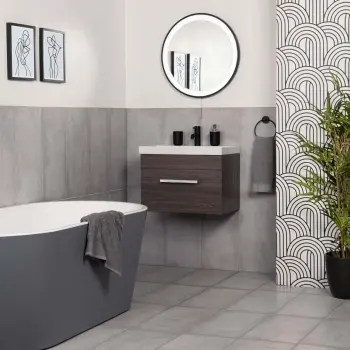Samphire Matt Grey Tiles
