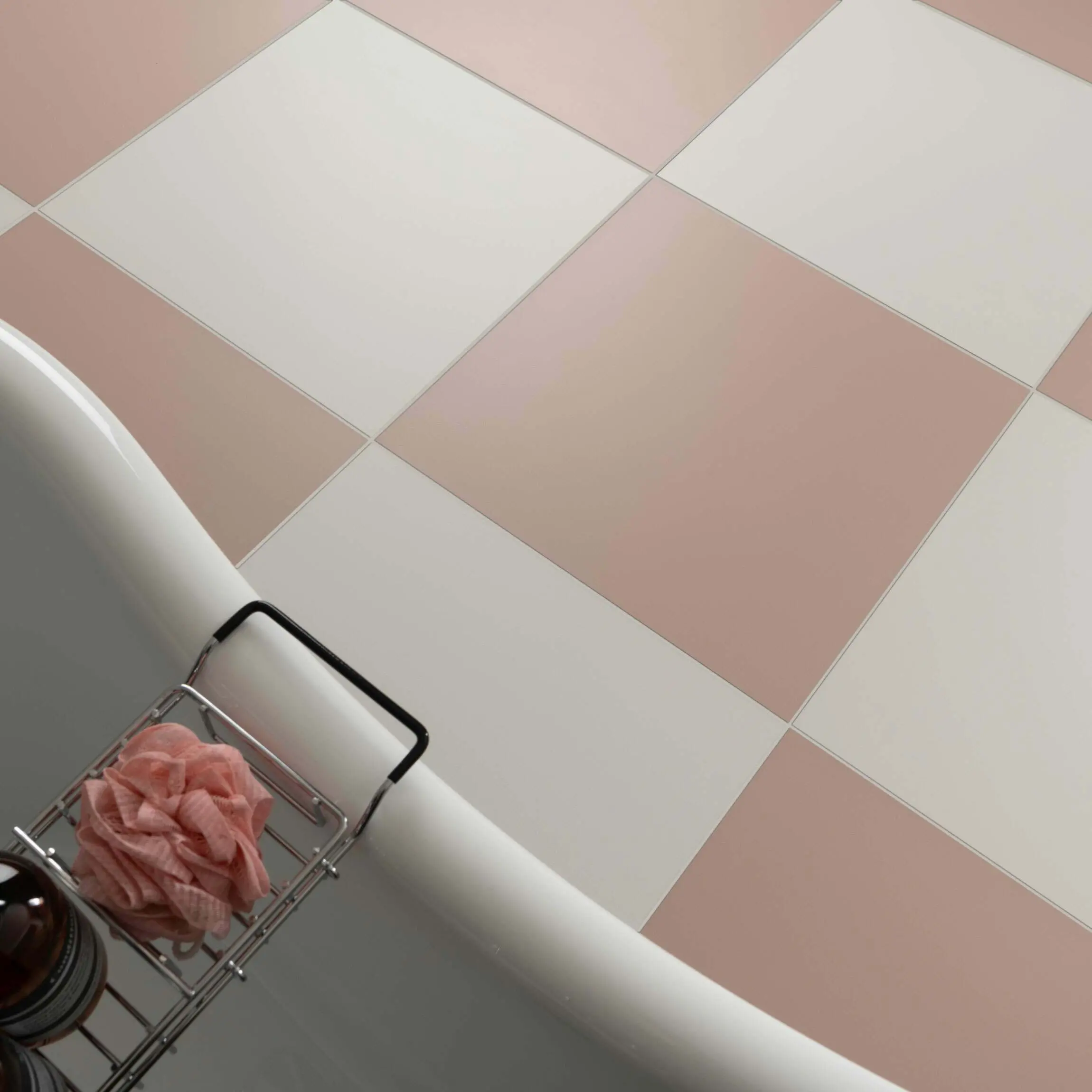 Sorbet Pink Matt Plain 598x598 Wall and Floor Tiles