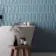 Gala Aqua Scallop Art Deco Blue Gloss Ceramic Wall Tile