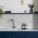 Natural Carrara Grey Herringbone Marble Mosaic Tiles