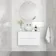 Clovelly White Carrara Marble Effect Gloss Wall Tiles