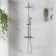 Deluxe Blanco Light Grey Polished Onyx Marble Effect Tiles
