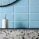 Euston Rectangular Gloss Blue Metro Tiles