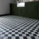 Canterbury Victorian Black & White Matt Marble Patterned Tiles
