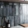 Lazio Blue Gloss Brick Effect Wall Tiles