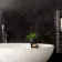 Trepanel Aqua Luxe® Black Marble Effect Embossed Satin SPC Wall Panel 4 Pack (Covers 2.80 SQM)