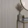 Trepanel® Light Oak on Antique White Felt Acoustic Wood Slat Panels