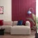 Trepanel® Windsor Wine Red Matt Acoustic Wall Panels