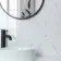 Vena Biana White Flat Gloss Marble Effect Metro 30x10 Wall Tiles