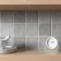 Zellige Mini Grey Small Matt Rustic Wall Tiles 100x100