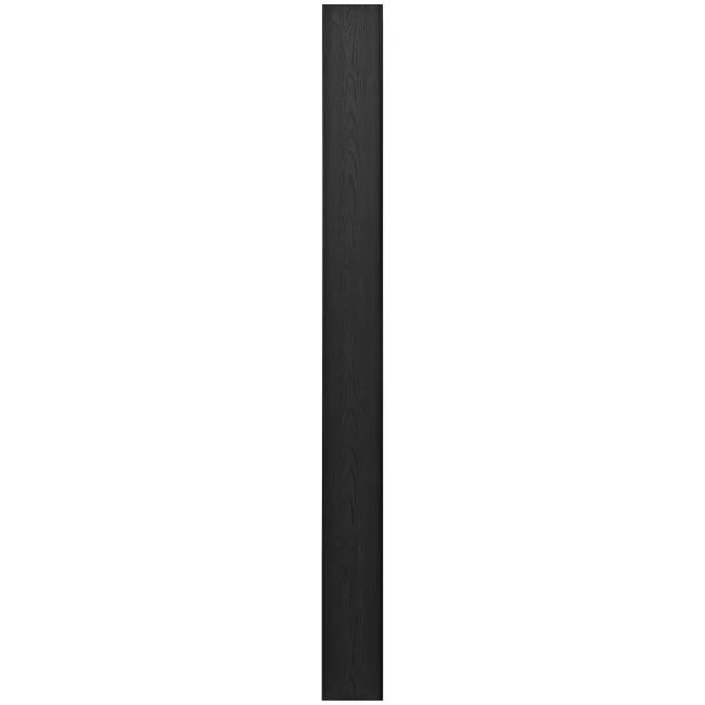 LuxeLine Composite Classic Fence Slats 180cm - Black (Pack of 2)