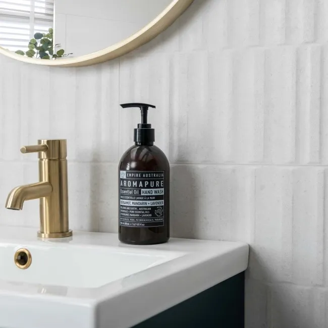 Dover Waves White Matt Stone Effect Wall Tiles