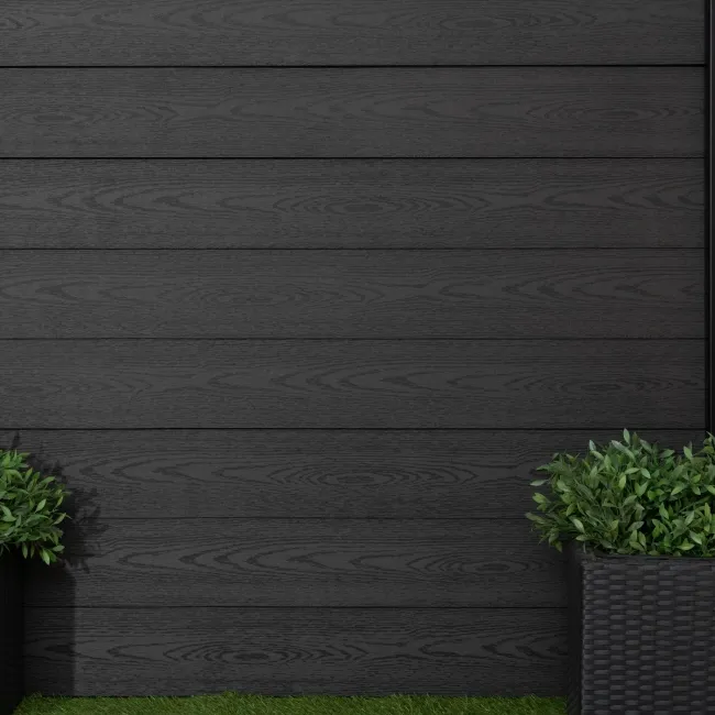 LuxeLine Composite Classic Fence Slats 180cm - Dark Grey (Pack of 2)