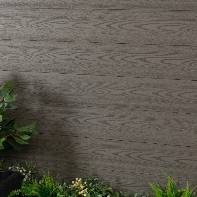 LuxeLine Composite Classic Fence Slats 180cm - Light Grey (Pack of 2)