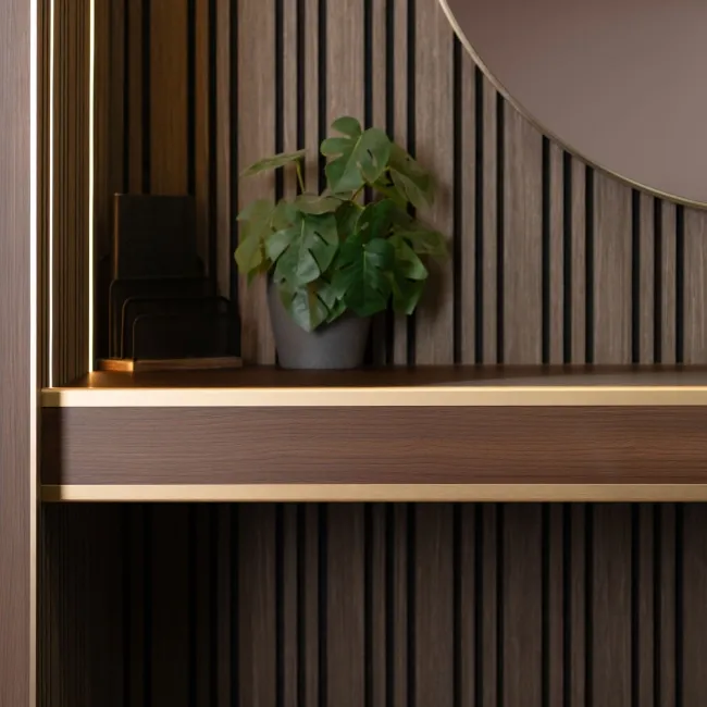Trepanel Style® Aluminium External Joint Gold 11mm