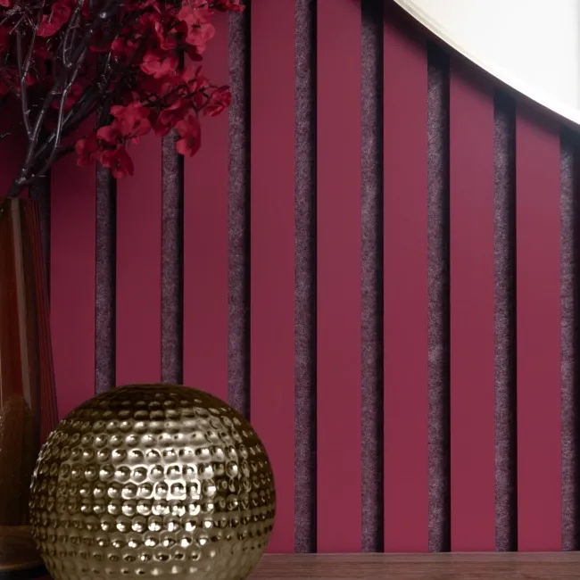 Trepanel® Windsor Wine Red Matt Acoustic Wall Panels