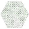 Souk Green Patchwork Hexagon Tiles