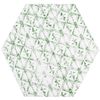 Souk Green Patchwork Hexagon Tiles